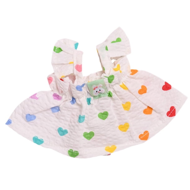 Ropa de muñeca de peluche de 20 cm, suministros de bricolaje, accesorios de fotos, decoración de moda, simulación conejito