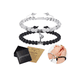 thumbnail image 1 of 2 Pulseras Pareja Con Imán Love Regalo Para Mujer Hombres Xtellar blanco, 1 of 4