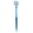 Blue, variant on Purple Animal Shaped Ballpoint Pen, Cute Cat Design, Smooth Retractable Writer for Office Signatures, 1 Count