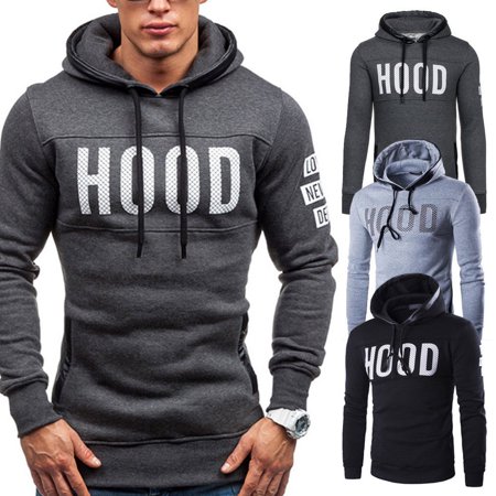 SUNSIOM Men's Fashion Winter Hoodie Warm Hooded Sweatshirt Sweater Coat Jacket Outwear