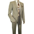 thumbnail image 4 of Men's Suit by Giorgio Cosani Textured Wool/Cashmere Blend 901-14 Beige 40 Long, 4 of 11