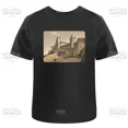 thumbnail image 1 of Camisetas gráficas Sepia Walls of Carcassonne ropa para hombre camisetas de algodón para mujer Camiseta estampada Y2K ropa bonita y divertida, 1 of 6