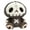 Brown, variant on QLUEWX Halloween Skeleton Plush Toys, 7.9" Brown Spooky Sloth Skeleton Stuffed Animals Halloween Party Decoration, Soft Fluffy Doll Party Gift Home Decor, Halloween Decor for Kids & Adult