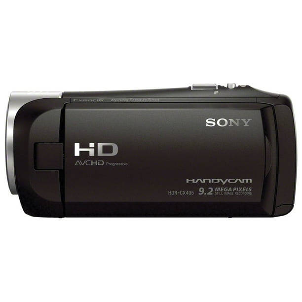Sony HDR-CX405 HD Handycam + 64GB Card + Bag + 2 x NP-BX1 Battery