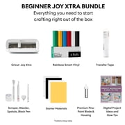 Cricut Joy Xtra Vinyl Starter Bundle for Beginners