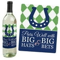 thumbnail image 5 of Big Dot of Happiness Kentucky Horse Derby - Horse Race Party Decorations for Women and Men - Wine Bottle Label Stickers - Set of 4, 5 of 8