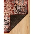 thumbnail image 4 of Linon Emerald Red and Navy, 5' x 7' Area Rug, 4 of 9