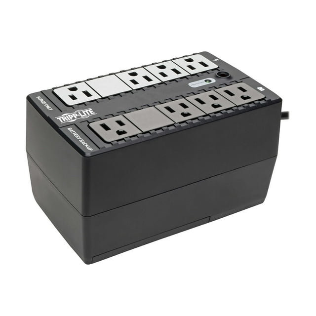 Batterie de Bureau 450VA 255W UPS, Sauvegarde Compacte 120V, 8 Prises