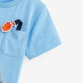 thumbnail image 5 of LYMAYTER Toddler Baby Cartoon T-Shirts for Boys Summer Short Sleeve Tees Shirt Tops Kids Crew Neck Cotton Shirts for 1-9T, 5 of 9