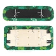 thumbnail image 3 of Pzuqiu Golf Cart Backrest Bottom Seat Cover Easy to Install, Golf Seat Covers Fit for Club Car Precedent 2 Person Seats Golf Carts, Clover Hearts Pattern, 3 of 10