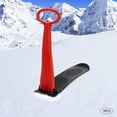 thumbnail image 5 of 3Pcs Ski Scooters Red Black Ski Scooter Snow Sled Fold-up Snow Scooter, 5 of 11