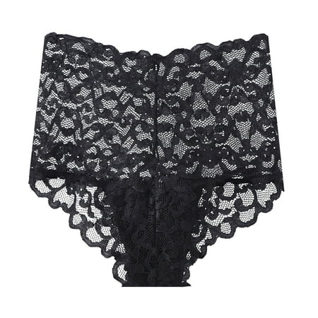 Upioiwer Tummy Control Waist Cincher High Cut Panties For Women New Lace Underwear Women S Mid Waist Ultra Thin See Through Mesh Bottoms Large Size Women S Cotton Briefs Underwear Women S