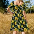 thumbnail image 3 of Fresh Lemons | Black Sleeveless Dress long dress women summer women's summer jumpsuit, 3 of 6