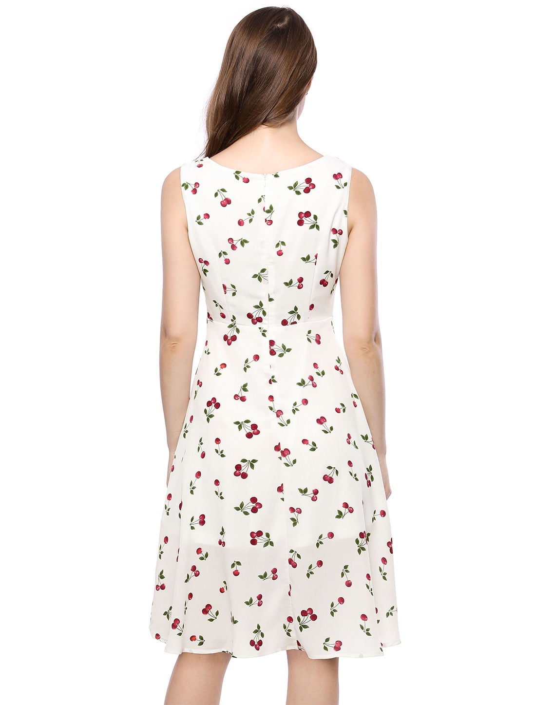 cherry print sundress