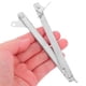 thumbnail image 5 of FENGGUIQU 2Ud Bisagra Plegable Para Puerta De En Inoxidable Color Plata, 5 of 8