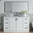 thumbnail image 3 of Ariel K61CWRVOMNB Kelly 60" Free Standing Single Basin Vanity Set - Blue, 3 of 7