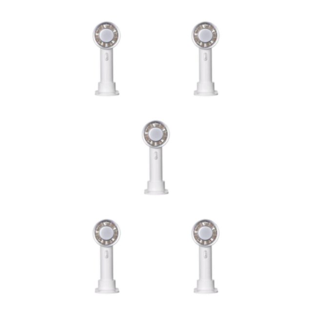 Kearding Mini ventilador recargable de 3 modos para viajar, senderismo, ventiladores de refrigeración de verano, enfriador de escritorio Type2 NO2
