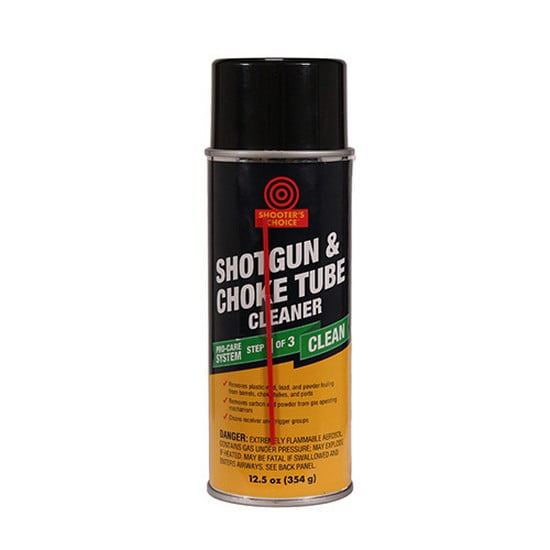 SHOOTERS CHOICE SHOTGUN AND CHOKE TUBE CLEANER 12 OZ
