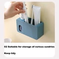 thumbnail image 4 of Xingzhi Automatic Toothpaste Dispenser Punch-free Wall Tooth Paste Squeezer Light Blue, 4 of 6