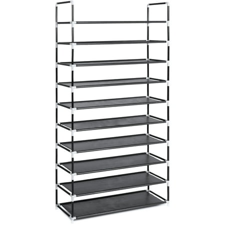 Best Choice Products 10 Tiers Shoe Rack Tower Organizer (Best Racks In Sports)