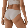 thumbnail image 5 of Lucky Brand Women's 3 Pack Crochet Lace  Seamless Bikini Panties-Gray / XL, 5 of 11