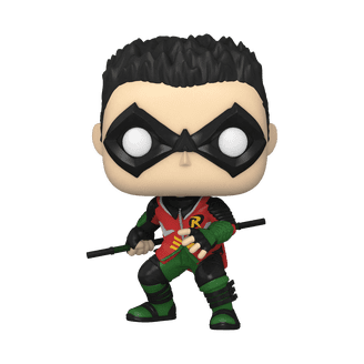 Funko Pop Teen Titans Go, Robin Vinyl Figure, 3-3/4 Inch, Head