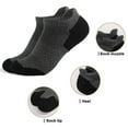 thumbnail image 3 of Calcetines de hombre, calcetines bajos hasta el tobillo, calcetines cortos para hombre, calcetines casuales de algodón, 3 of 5
