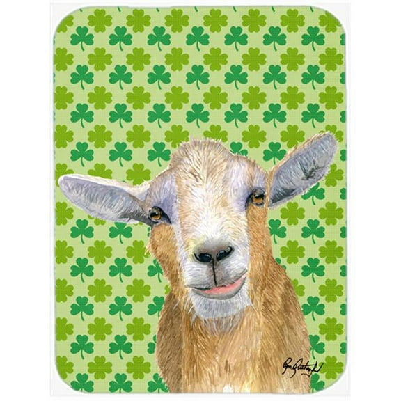 7.75 x 9.25 In. St Patricks Day Goat Mouse Pad, Hot Pad or Trivet