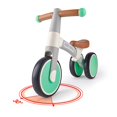 thumbnail image 5 of Hape My First Balance Bike, Vespa Green, Hecho de Aluminio, a Partir de 12 Meses, 5 of 5