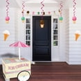 thumbnail image 3 of Beistle 56107 3-D Corrugated Cardboard Ice Cream Cart Photo Prop for Party Supplies, 3 of 5