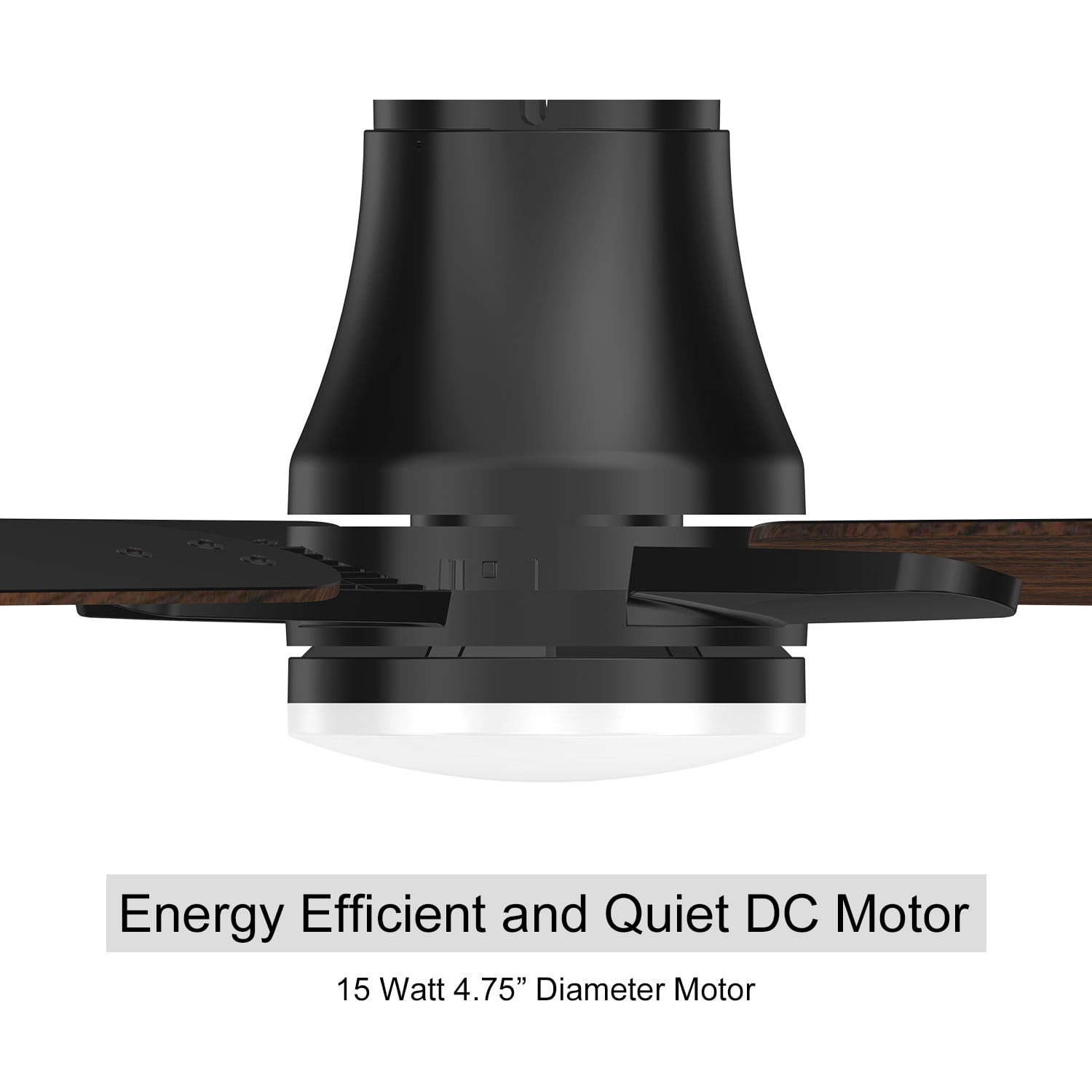 Mainstays 42 inch Hugger Ceiling Fan with LED Light and Remote