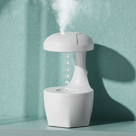 

1PC Anti Humidifier Large Capacity For Home Office Bedroom Mini USB Desktop Air Water Droplets Backflow Aromatherapy Machine. Humidifer Humidifiers For Home