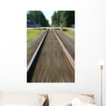 thumbnail image 1 of Train Making Tracks Wall Mural Decal by Wallmonkeys Vinyl Peel and Stick Graphic (36 in H x 24 in W), 1 of 4