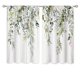 thumbnail image 5 of Cortinas de ventana Oolygoo de madera con hojas de eucalipto de color verde salvia, 5 of 6