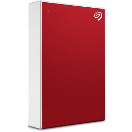Seagate - One Touch 2TB External USB 3.0 Portable Hard Drive with Rescue Data Recovery Services - Red