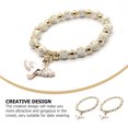 thumbnail image 2 of Miangastore Rope Bracelet Beaded Chain Decorative White 4Set 3.93X3.93X0.39Inch, 2 of 8