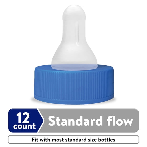 Enfamil Standard-Flow Soft Nipple, Latex Free, Ready to Use, 12 Ct