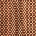 thumbnail image 1 of Ahgly Company Indoor Square Abstract Brown Contemporary Area Rugs, 4' Square, 1 of 4