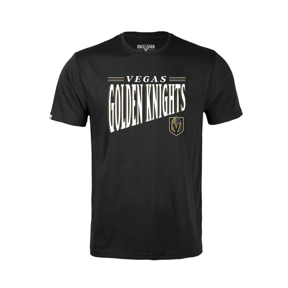 Youth Levelwear  Black Vegas Golden Knights  Little Richmond Tally T-Shirt