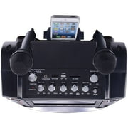Karaoke USA DVD/CDG/MP3G Karaoke Machine with 7 TFT Color Screen, Record, Bluetooth and LED Sync Lights, GF846