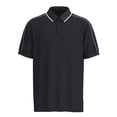 thumbnail image 1 of Playera Polo George Para Hombre Lisa Negro Talla M, 1 of 4