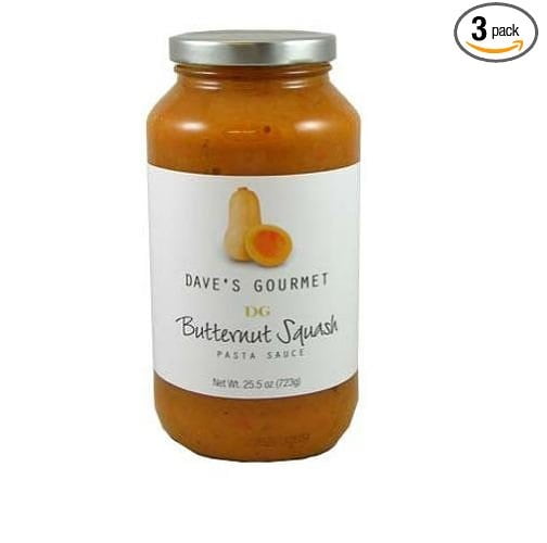 Dave's Gourmet Butternut Squash Pasta Sauce, 25.5Ounce Bottles (Pack of 3)?????????