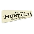 thumbnail image 3 of Hunt Club Novelty Decor, Metal Wall Sign - 4x18 Inches, 3 of 4