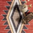 thumbnail image 3 of nuLOOM Elora Southwestern Machine Washable Area Rug, 7' x 9', Red, 3 of 9