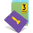 thumbnail image 1 of HTVRONT Cutting Mat , 3 Pack 12x12(StandardGrip, LightGrip, StrongGrip) Explore Air 2/Air/One/Maker, Variety Adhesive Sticky Cutting Mats Accessories, 1 of 5