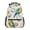 Coconut and Bird, variant on School Backpack Lightweight Multipocket College High Middle Student Bag 15L Colorful Sprinkles