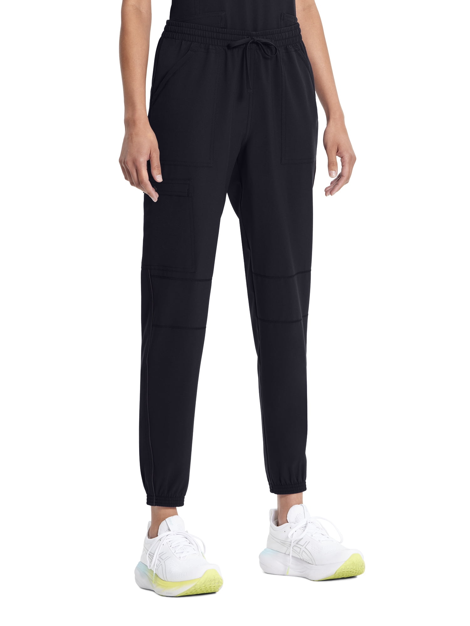 Scrubstar Women's Ethical Fabric Stretch Drawstring Jogger Cargo Scrub Pant, Sizes XS-3XL
