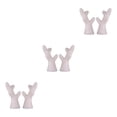 thumbnail image 4 of mmirethe 2pcs Easy To Install Antlers Sticker To Decorate Christmas Car Cute Waterproof white large 3Set, 4 of 6