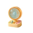 thumbnail image 2 of EGNMCR Appareils Ménagers Mignon Vintage Console de Jeu en Forme de Ventilateur de Bureau USB Rechargeable Mini Ventilateur avec Angle Réglable pour Bureau École Décoration de Bureau à la Maison Pl astic Mini Ventilateur, 2 of 6