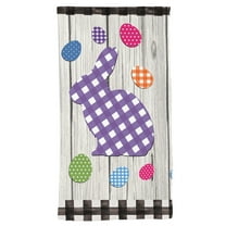 Briarwood Lane Checkered Spring Bunny Cotton Hand Towel